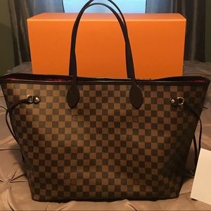 NEW Louis Vuitton Neverfull GM Damier Ebene